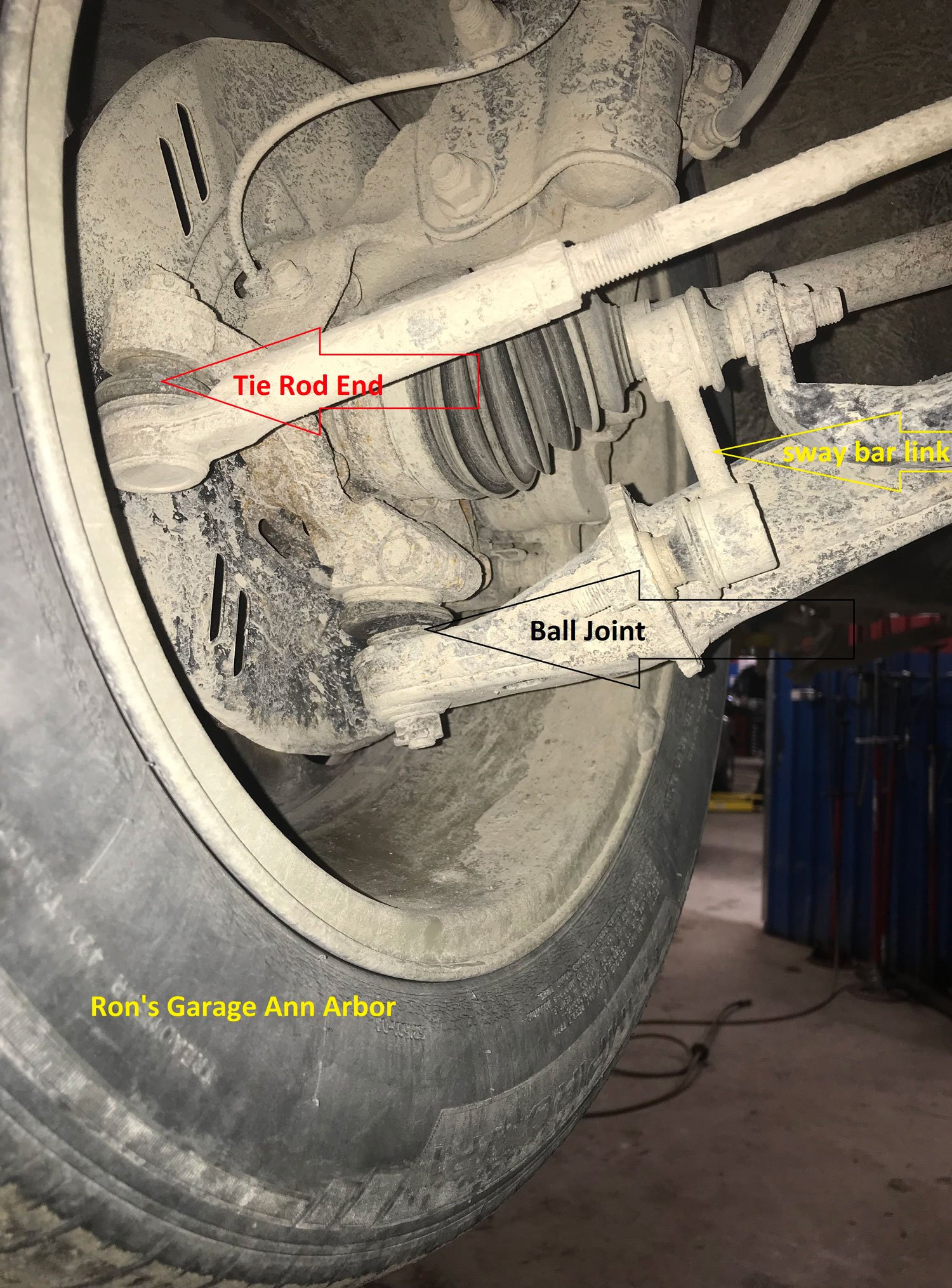 Ball joint repair Ann Arbor MI » Ron's Garage Auto Repair Ann Arbor