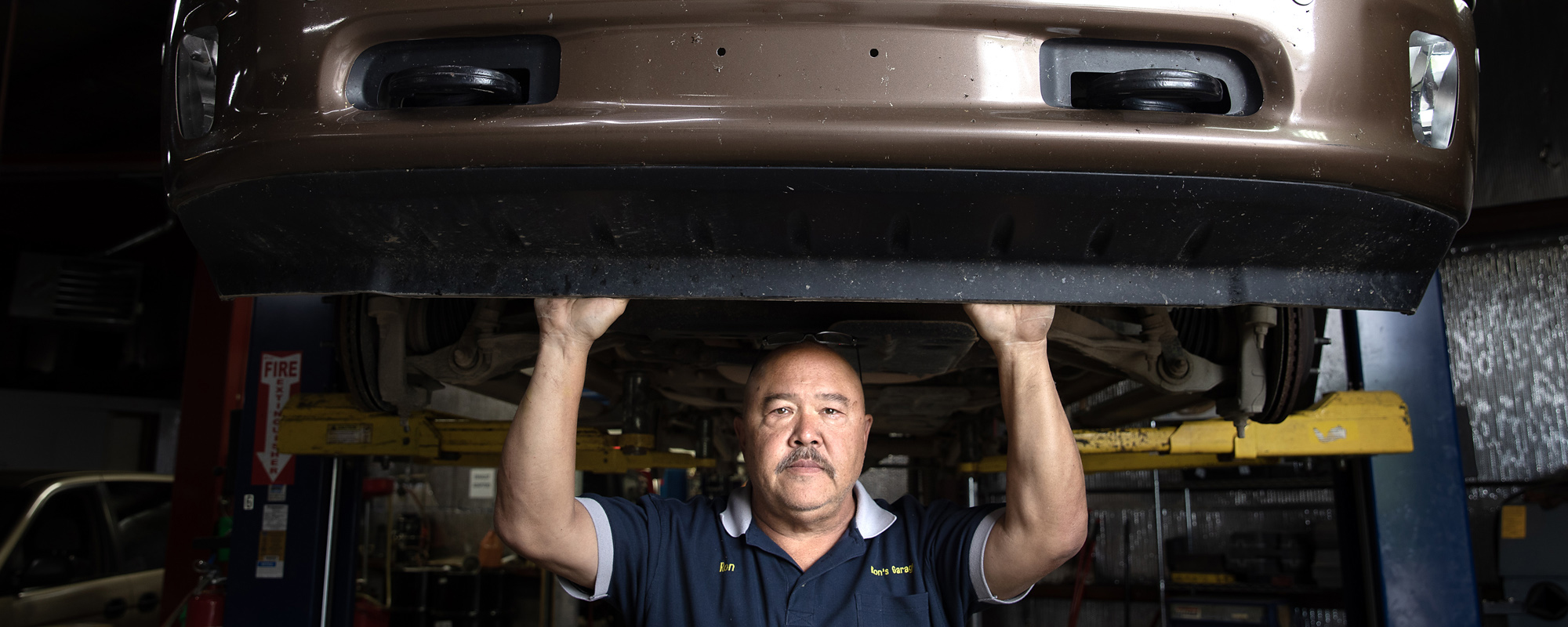 Ann Arbor auto repair 48104 Ron\'s Garage (734) 6628379 brake