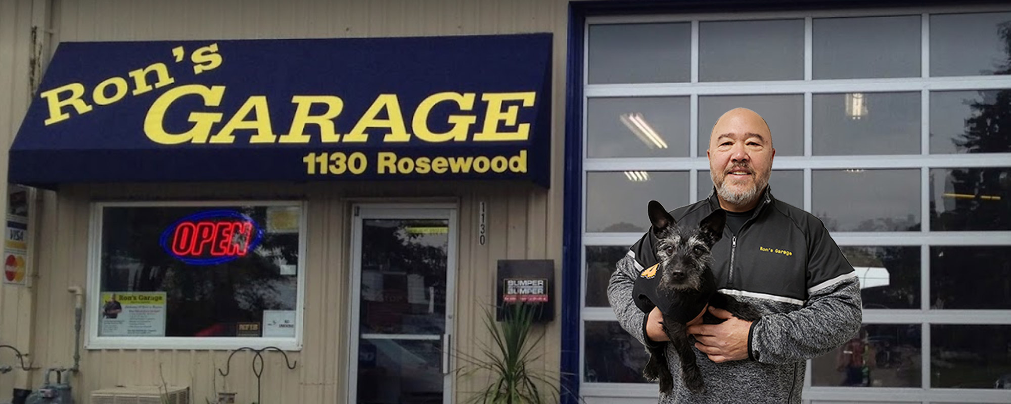 Ann Arbor auto repair 48104 Ron\'s Garage (734) 6628379 brake